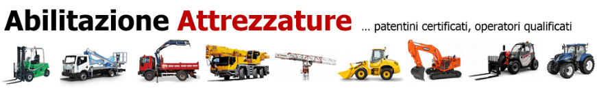 Patentini attrezzature certificati e garantiti